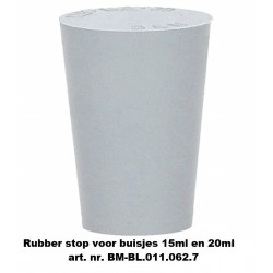 rubber stop grijs...