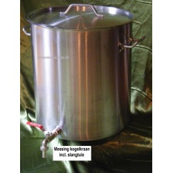 Brouwketel  RVS +/- 98 Ltr.