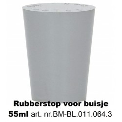 rubber stop grijs D24/18...