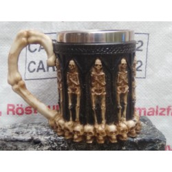 Gotische Bierpul Polystone-RVS nr. 3