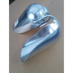 Kerbl schep met Binnengreep Aluminium