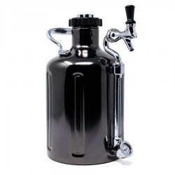 GrowlerWerks uKeg™ 128 zwart chroom - 3,8 l