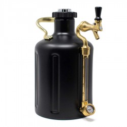 GrowlerWerks uKeg™ 128 matzwart - 3,8 l