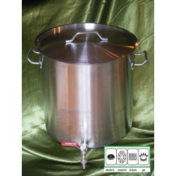 Brouwketel RVS +/- 143 Ltr