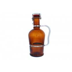 2 liter bier siphon met metalen greep