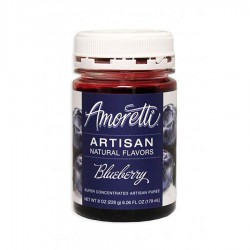 Amoretti - Artisan Natural Flavors - Blauwe bosbes 226 g