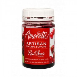 Amoretti - Artisan Natural Flavors - Rode zure kers 226 g