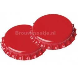 Kroonkurken 26 Mm Rood ca....