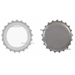 Kroonkurken 26 Mm Zilver...