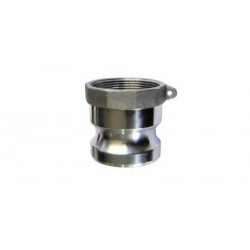 Camlock A RVS male adapter...