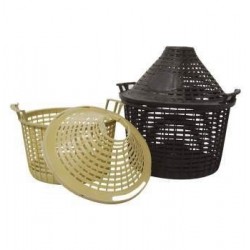 Mand plastic+ deksel voor...