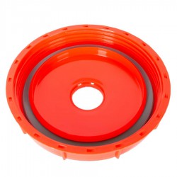 Rood deksel met dichting...