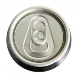 Aluminium blikken 33 cl met...